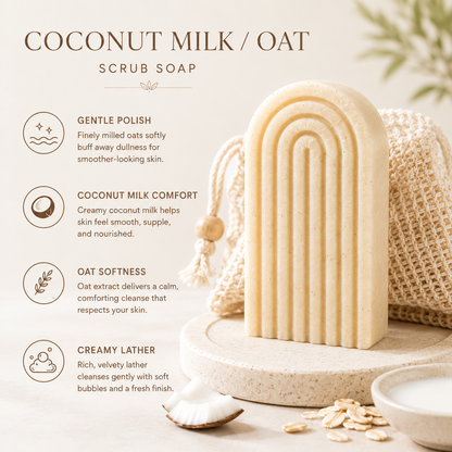 Vegan Hawaiian Scrub Bar Soap