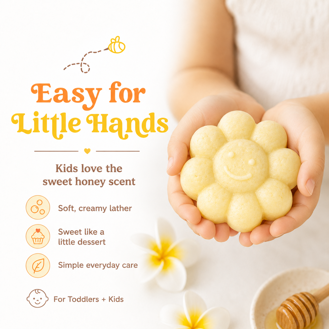 Keiki Honey All-in-One Bar [Hair/Body/Face]