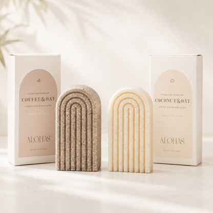 Vegan Hawaiian Scrub Bar Soap
