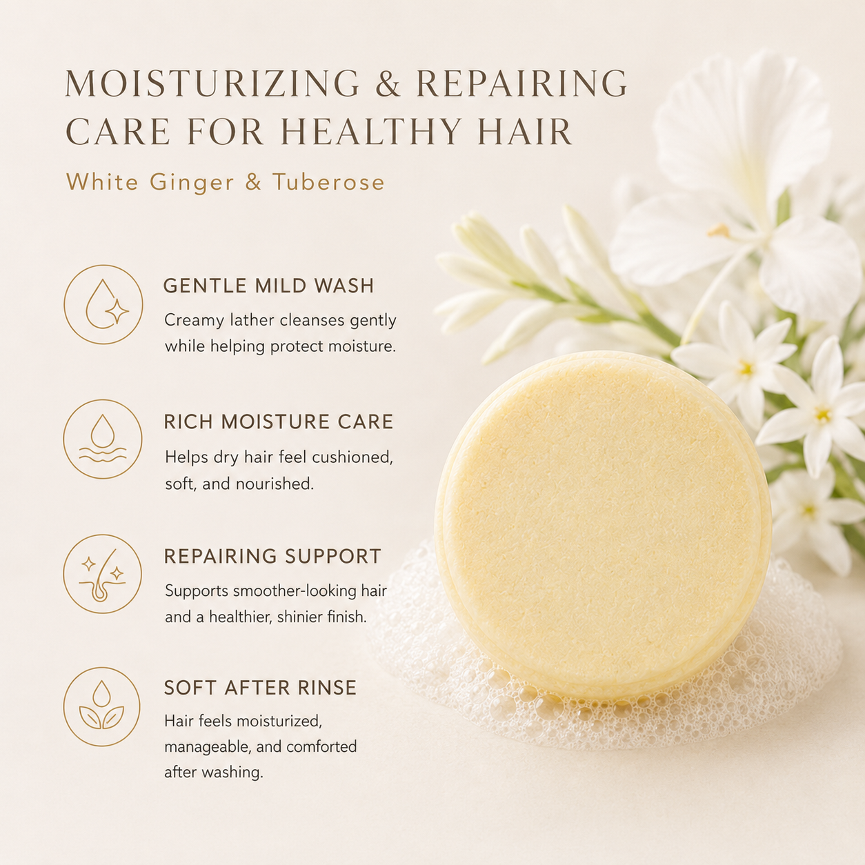 Island Shampoo Bar [MANA] Moisture & Repair