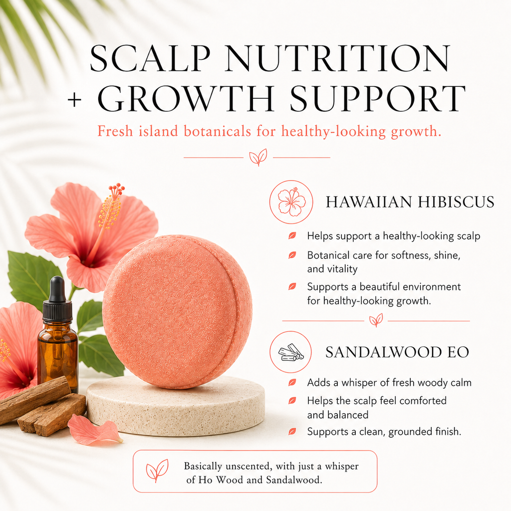 Island Shampoo Bar [ALOALO] Glow & Grow