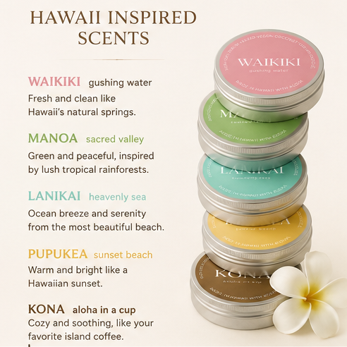 Island Hawaiian Candle